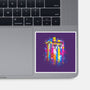 Rainbow Tardis-None-Glossy-Sticker-kharmazero