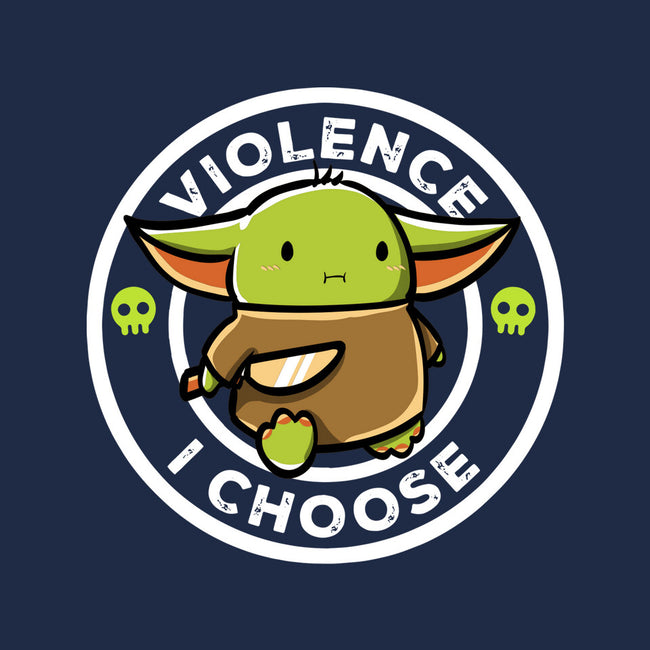 Violence I Choose-None-Non-Removable Cover w Insert-Throw Pillow-naomori