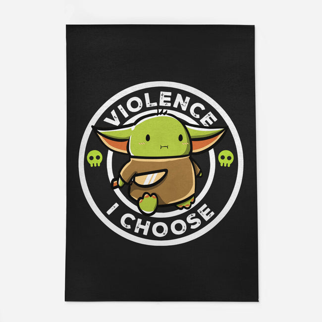 Violence I Choose-None-Outdoor-Rug-naomori