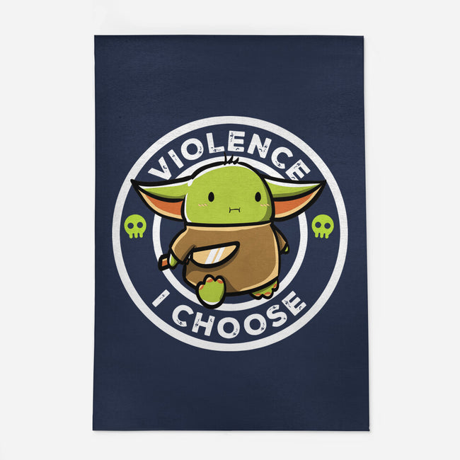 Violence I Choose-None-Outdoor-Rug-naomori