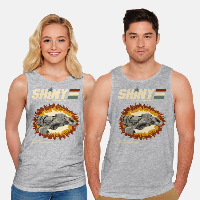 Shiny Heroes-Unisex-Basic-Tank-retrodivision