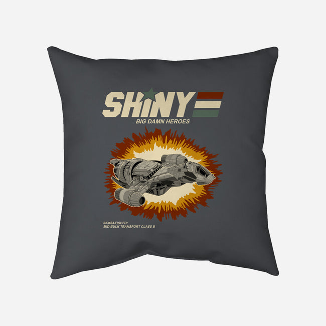 Shiny Heroes-None-Non-Removable Cover w Insert-Throw Pillow-retrodivision