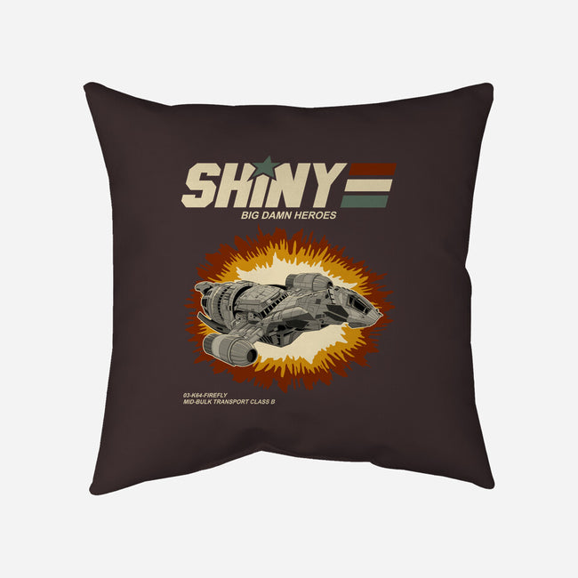 Shiny Heroes-None-Non-Removable Cover w Insert-Throw Pillow-retrodivision