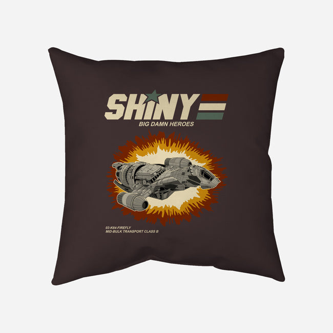 Shiny Heroes-None-Removable Cover-Throw Pillow-retrodivision