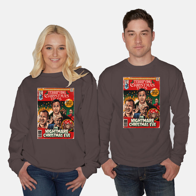 Nightmare Christmas Eve-Unisex-Crew Neck-Sweatshirt-daobiwan