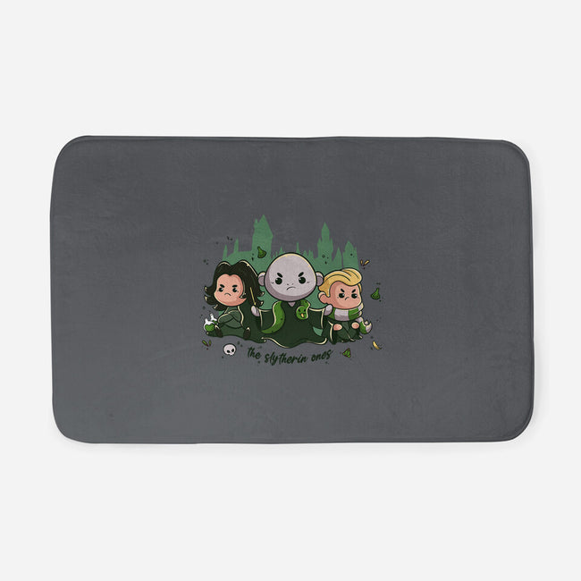 The Slytherin Ones-None-Memory Foam-Bath Mat-Ca Mask