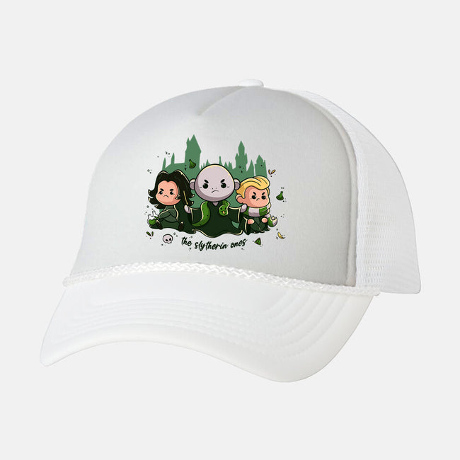 The Slytherin Ones-Unisex-Trucker-Hat-Ca Mask
