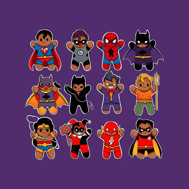 Gingerbread Heroes Villains-Unisex-Crew Neck-Sweatshirt-Vallina84