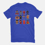 Gingerbread Heroes Villains-Womens-Fitted-Tee-Vallina84