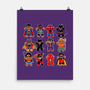 Gingerbread Heroes Villains-None-Matte-Poster-Vallina84