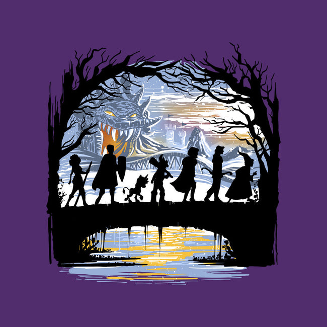 The Fellowship Of The Dungeons-None-Glossy-Sticker-zascanauta