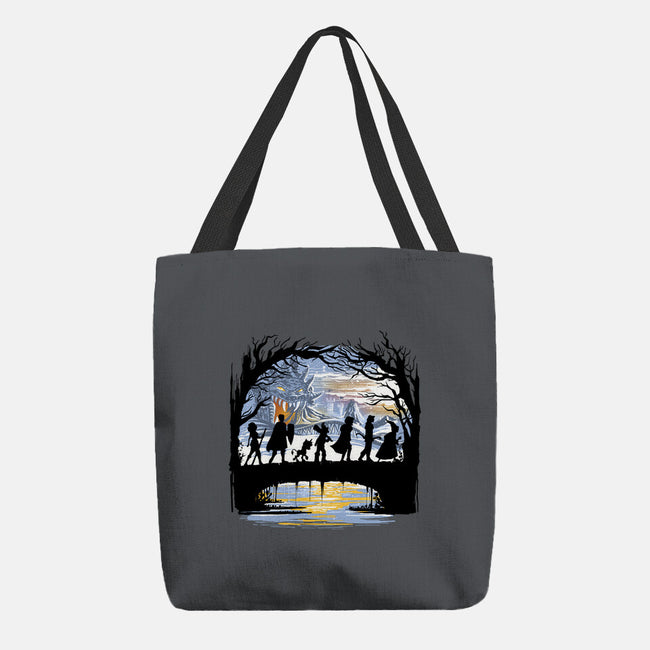 The Fellowship Of The Dungeons-None-Basic Tote-Bag-zascanauta