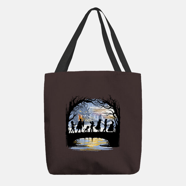 The Fellowship Of The Dungeons-None-Basic Tote-Bag-zascanauta