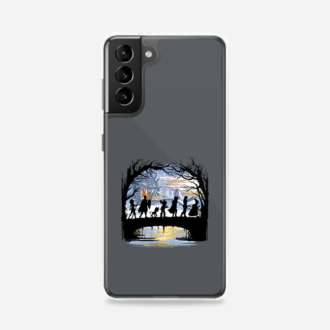The Fellowship Of The Dungeons-Samsung-Snap-Phone Case-zascanauta