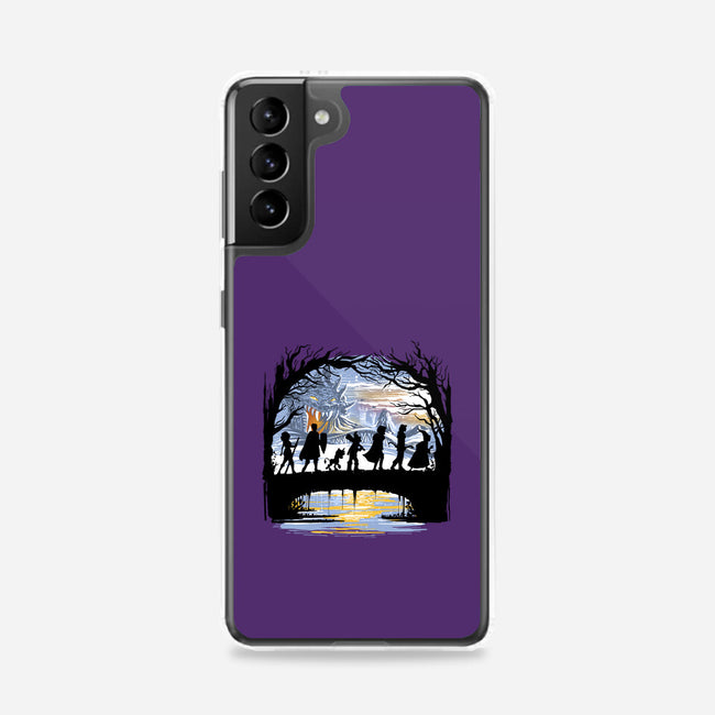 The Fellowship Of The Dungeons-Samsung-Snap-Phone Case-zascanauta