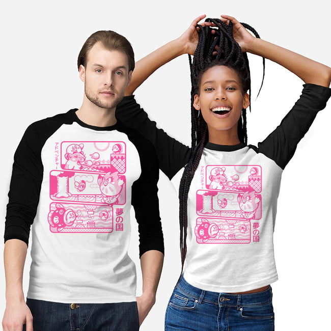 Saving Dreamland-Unisex-Baseball-Tee-Sketchdemao