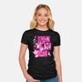 Baddy Number One-Womens-Fitted-Tee-Sketchdemao