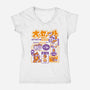 Big Shy Sale-Womens-V-Neck-Tee-Sketchdemao