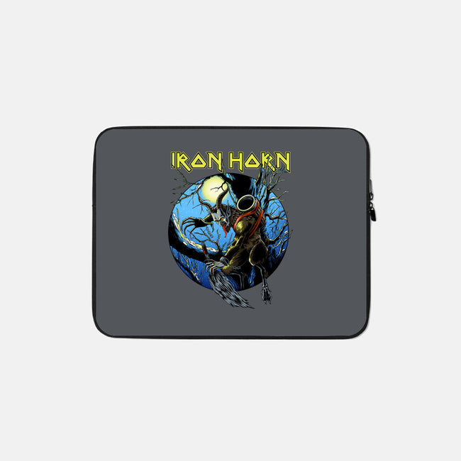 Iron Horn-None-Zippered-Laptop Sleeve-joerawks