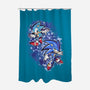 One Runner Two Forms-None-Polyester-Shower Curtain-nickzzarto