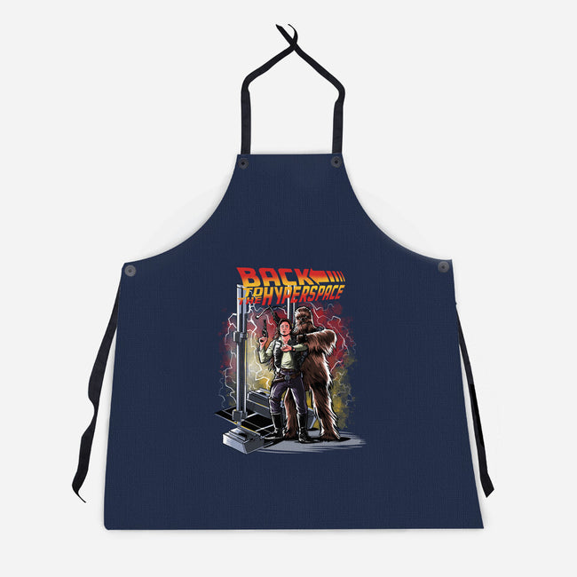 Back To The Hyperspace-Unisex-Kitchen-Apron-zascanauta