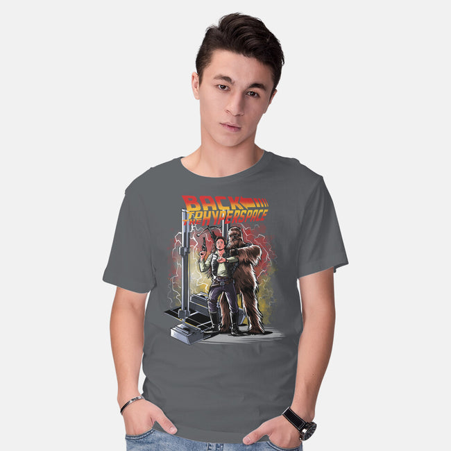 Back To The Hyperspace-Mens-Basic-Tee-zascanauta