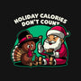 Holiday Food Calories-Womens-Fitted-Tee-Studio Mootant