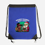 Holiday Food Calories-None-Drawstring-Bag-Studio Mootant