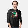 Holiday Food Calories-Mens-Long Sleeved-Tee-Studio Mootant