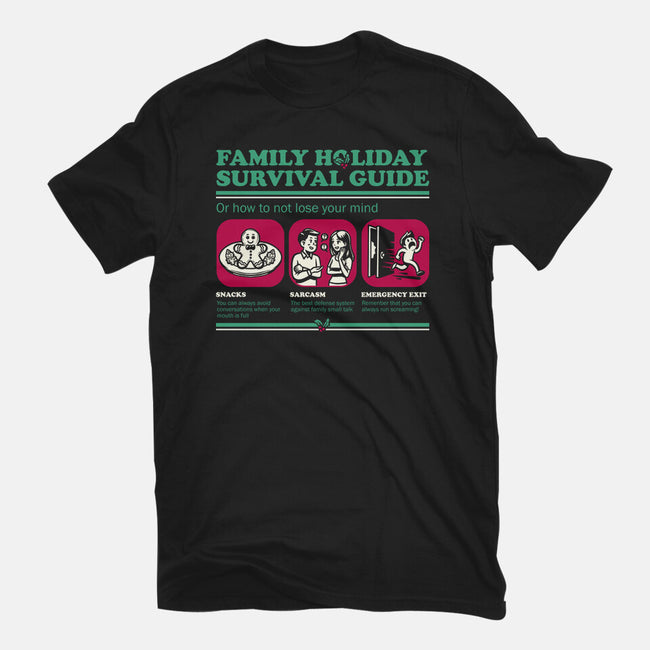 Family Holiday Survival Guide-Mens-Heavyweight-Tee-Studio Mootant