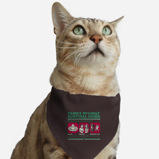 Family Holiday Survival Guide-Cat-Adjustable-Pet Collar-Studio Mootant