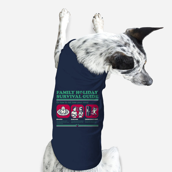 Family Holiday Survival Guide-Dog-Basic-Pet Tank-Studio Mootant