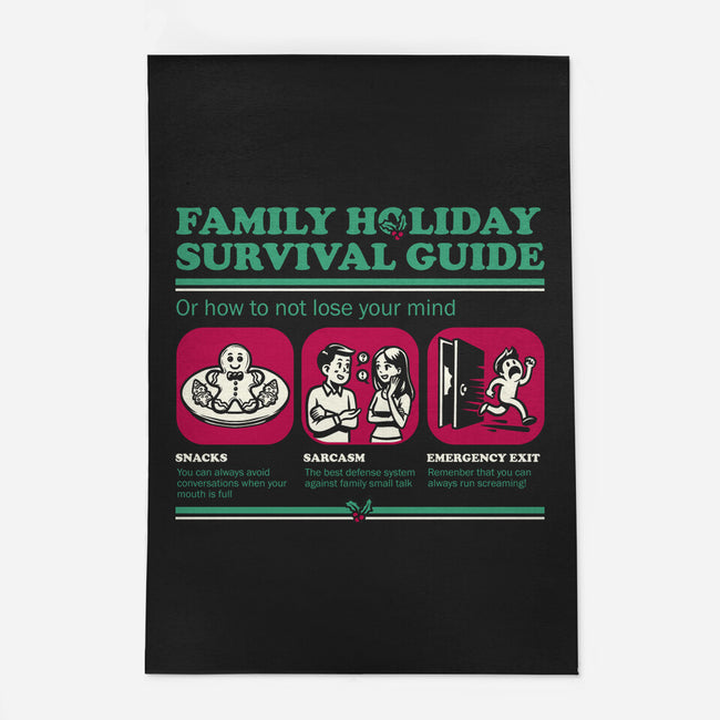 Family Holiday Survival Guide-None-Indoor-Rug-Studio Mootant