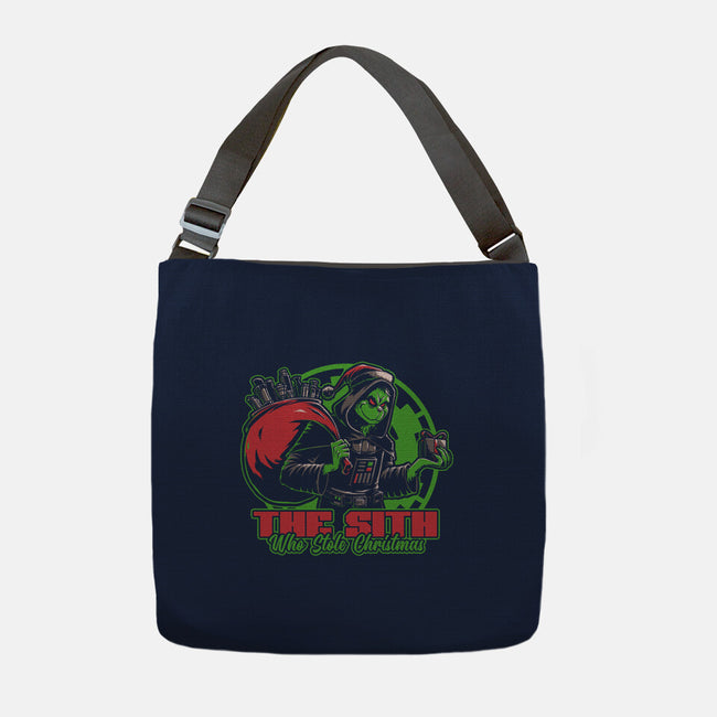 Evil Star Stealing Christmas-None-Adjustable Tote-Bag-Studio Mootant