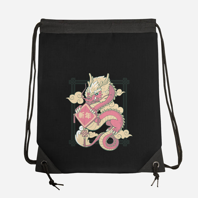 The Year Of The Dragon-None-Drawstring-Bag-xMorfina