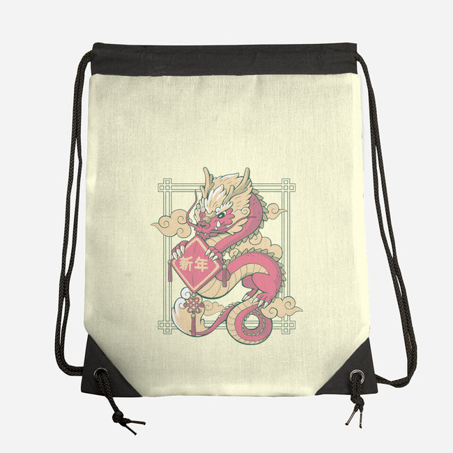 The Year Of The Dragon-None-Drawstring-Bag-xMorfina