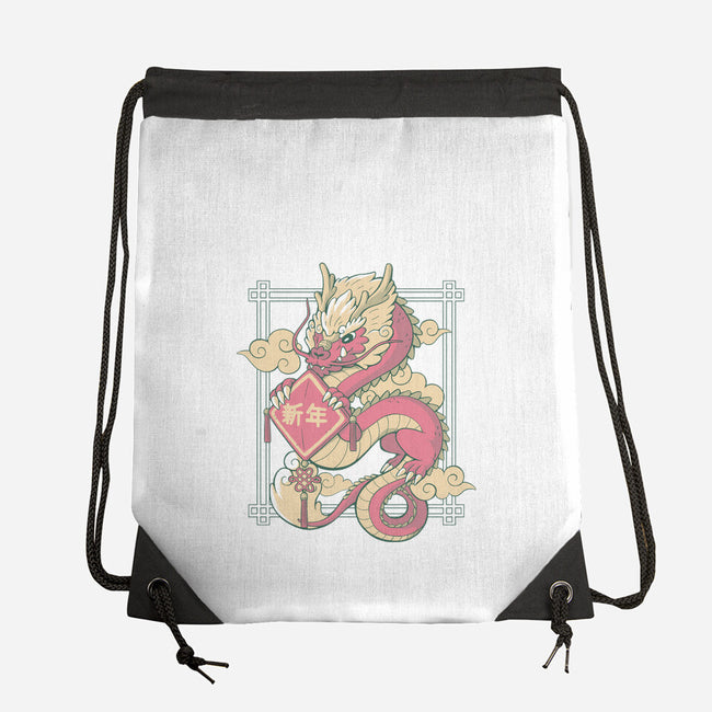 The Year Of The Dragon-None-Drawstring-Bag-xMorfina