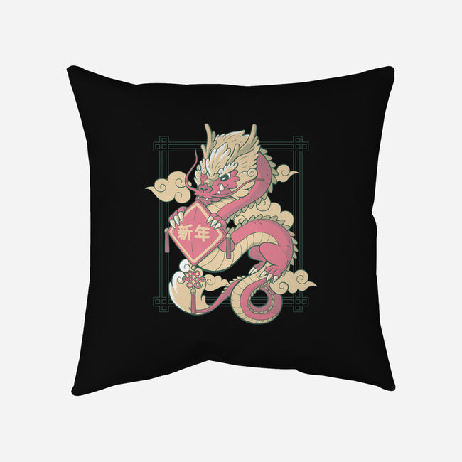 The Year Of The Dragon-None-Non-Removable Cover w Insert-Throw Pillow-xMorfina