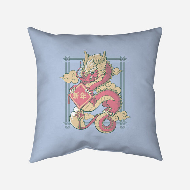 The Year Of The Dragon-None-Non-Removable Cover w Insert-Throw Pillow-xMorfina