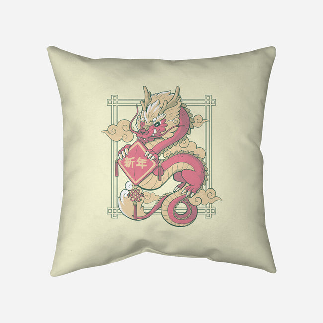 The Year Of The Dragon-None-Removable Cover-Throw Pillow-xMorfina