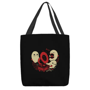 Spooky Cute Gramophone Ghosts