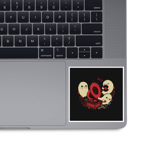 Spooky Cute Gramophone Ghosts