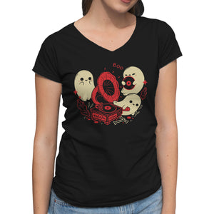 Spooky Cute Gramophone Ghosts