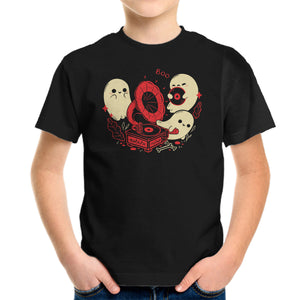 Spooky Cute Gramophone Ghosts
