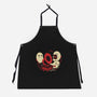 Spooky Cute Gramophone Ghosts-Unisex-Kitchen-Apron-xMorfina