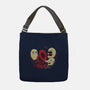 Spooky Cute Gramophone Ghosts-None-Adjustable Tote-Bag-xMorfina