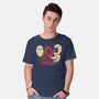 Spooky Cute Gramophone Ghosts-Mens-Basic-Tee-xMorfina