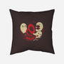 Spooky Cute Gramophone Ghosts-None-Non-Removable Cover w Insert-Throw Pillow-xMorfina