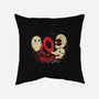 Spooky Cute Gramophone Ghosts-None-Removable Cover-Throw Pillow-xMorfina