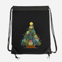 Succulents Xmas Tree-None-Drawstring-Bag-Vallina84